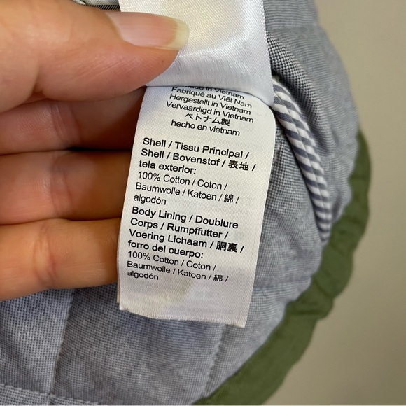 NEW J.Crew Limited-edition new cropped quilted Barn Jacket Green Size XS - Picture 11 of 14